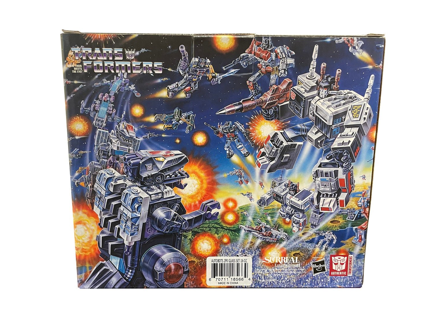 Transformers Decepticons Megatron And Soundwave 2 pack Pint Glass Set - Fundom