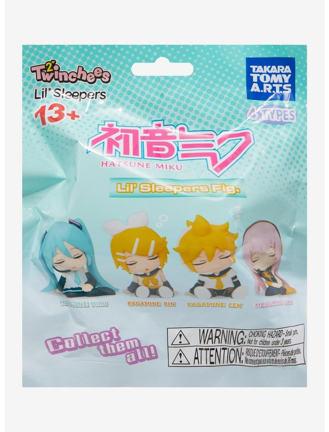 Twinchees Lil' Sleepers Hatsune Miku Sleeping Figure Single Figure Blind Bag - Fundom