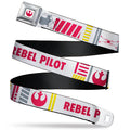 Star Wars Rebel Alliance Insignia Full Color Seatbelt Belt