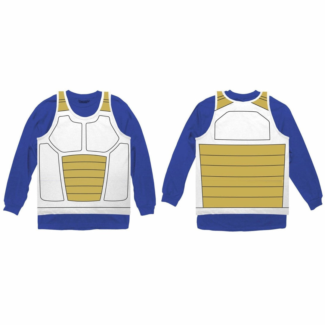 Dragon Ball Z Vegeta Saiyan Armor Costume Cosplay Shirt
