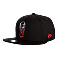 Venom Face With Logo Marvel Black 9FIFTY New Era Snapback Cap Hat - Fundom