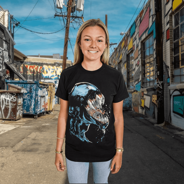 Venom Scream Marvel Comics Adult T-Shirt - Fundom