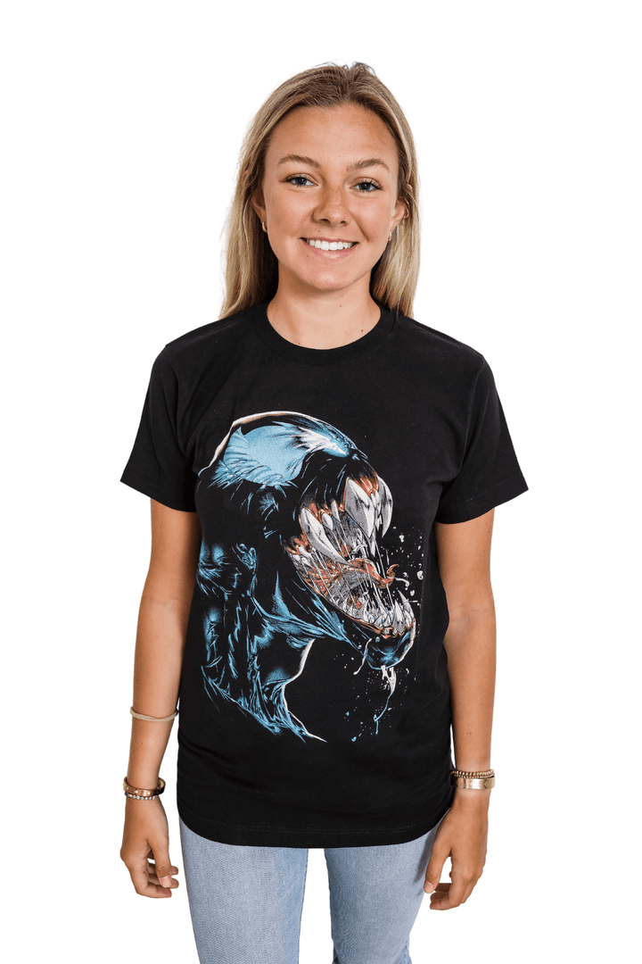 Venom Scream Marvel Comics Adult T-Shirt - Fundom