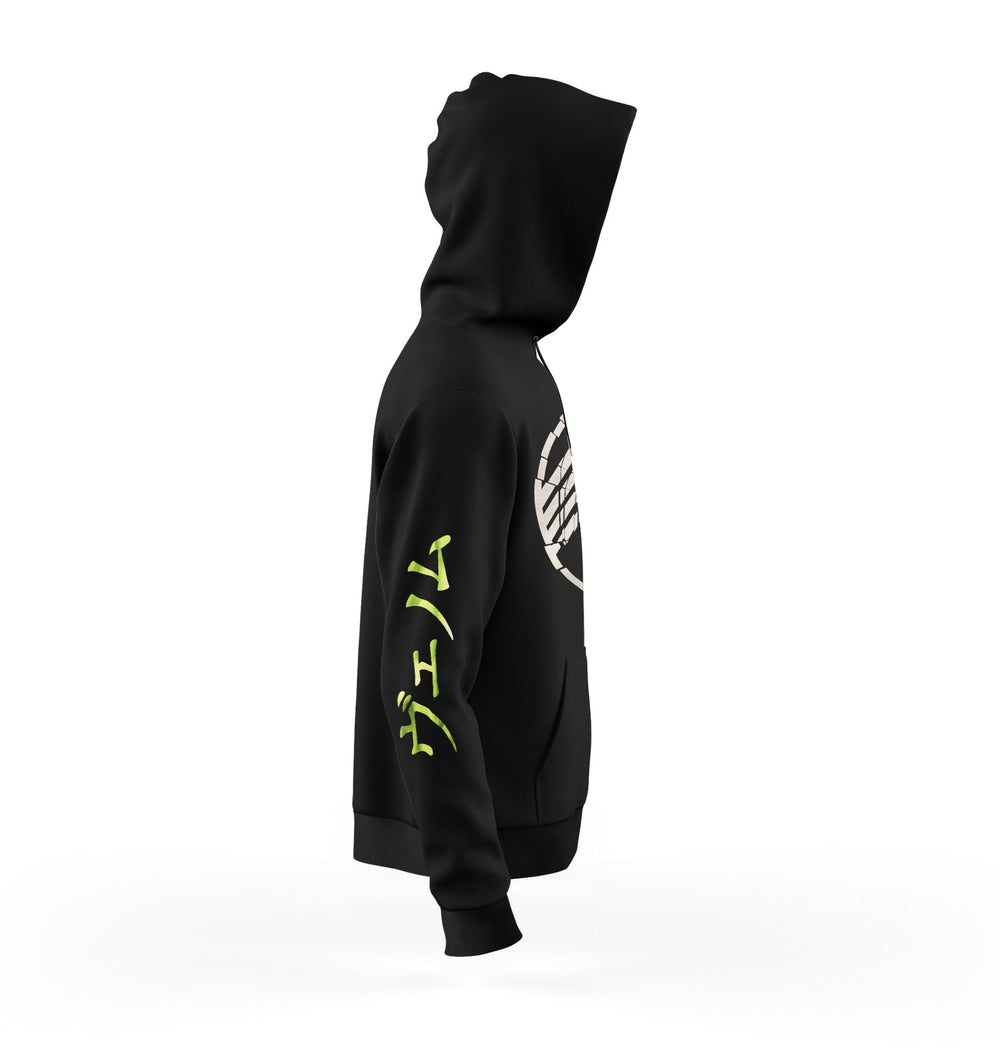 Venom Shatter Symbol With Kanji Marvel Pullover Hoodie - Fundom