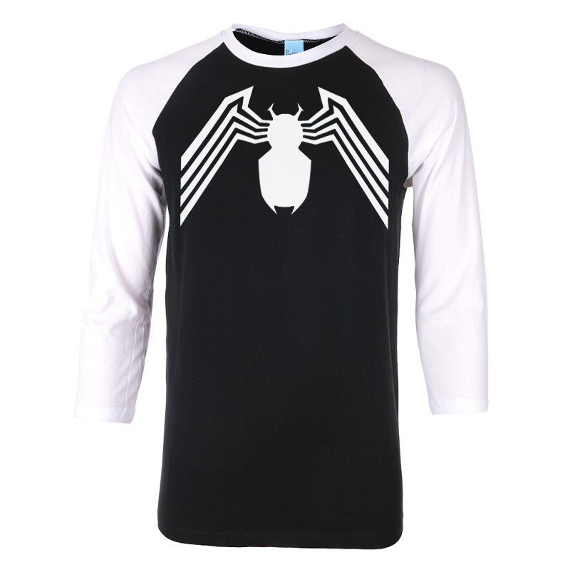 Venom Symbol Marvel Comics Baseball T-Shirt - Fundom