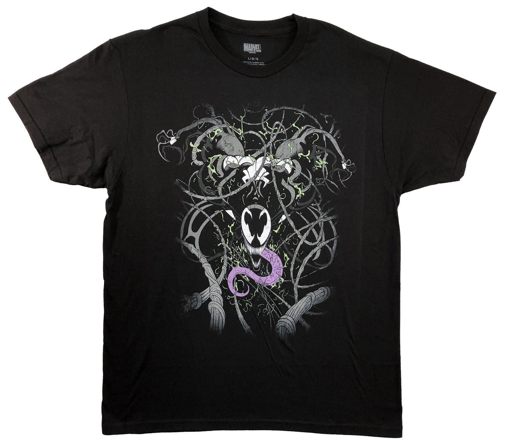 Venom Webs Spider - Man Marvel Comics Adult T-Shirt - Fundom