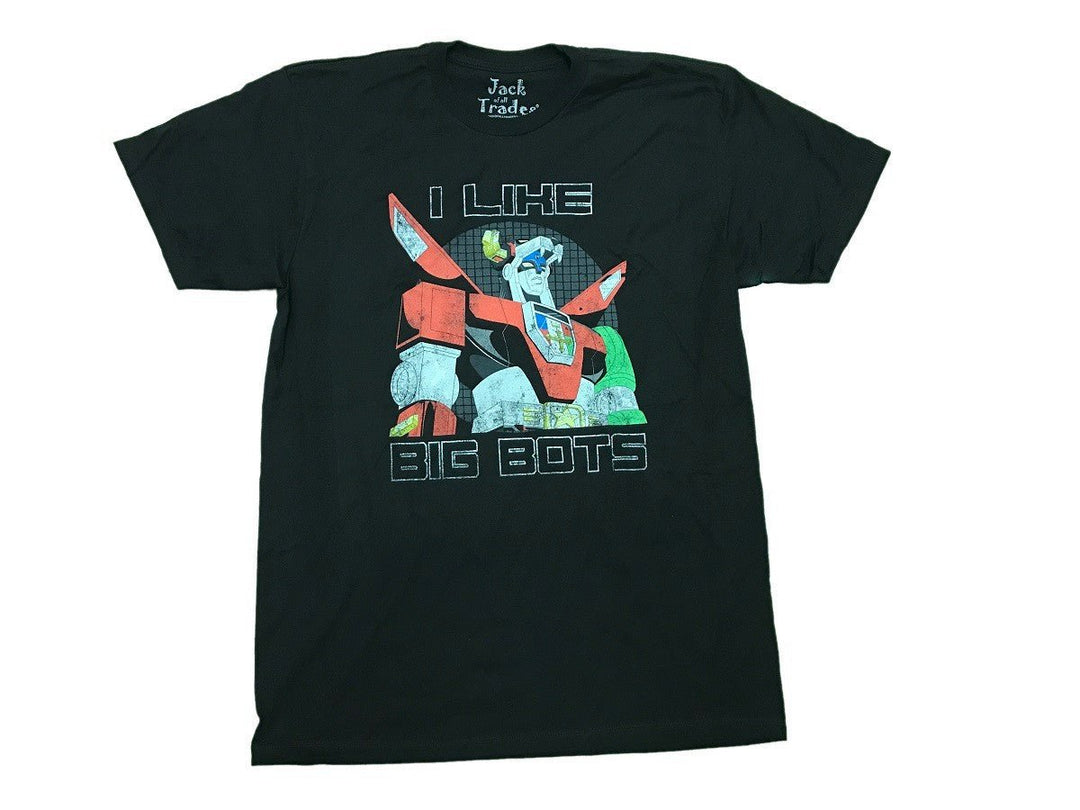 Voltron I Like Big Bots Adult T-Shirt - Fundom