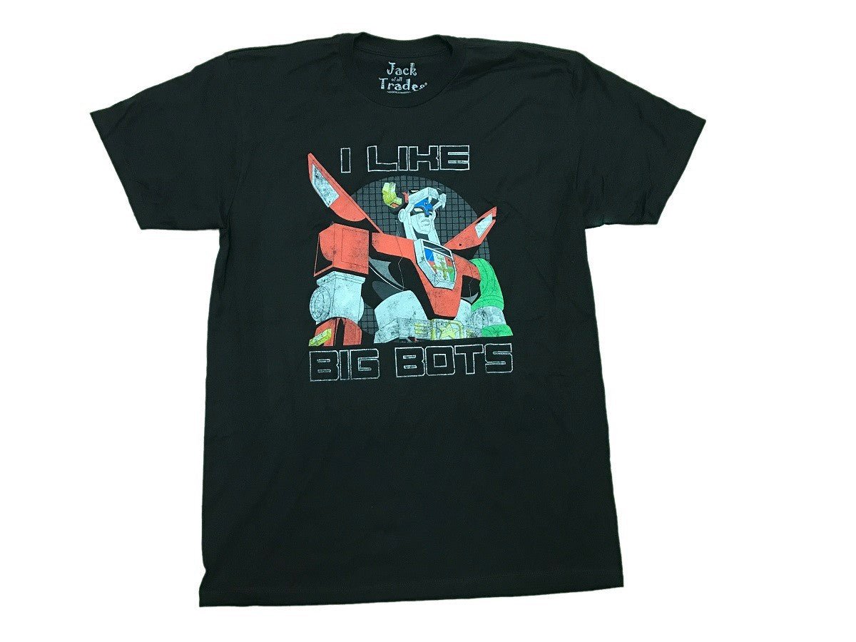 Voltron I Like Big Bots Adult T-Shirt - Fundom