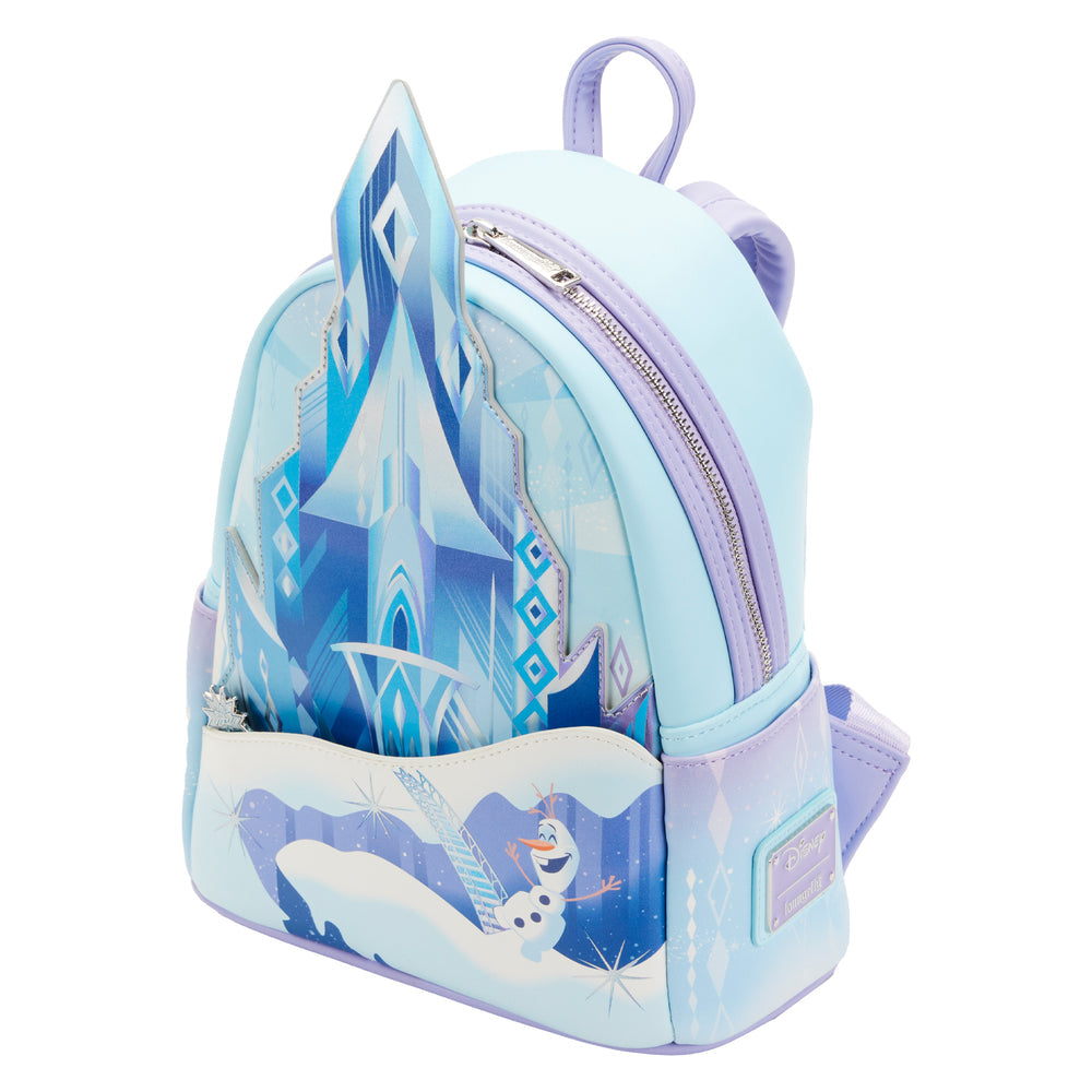 Loungefly Disney Frozen Princess Castle Womens Mini Backpack Purse Fundom