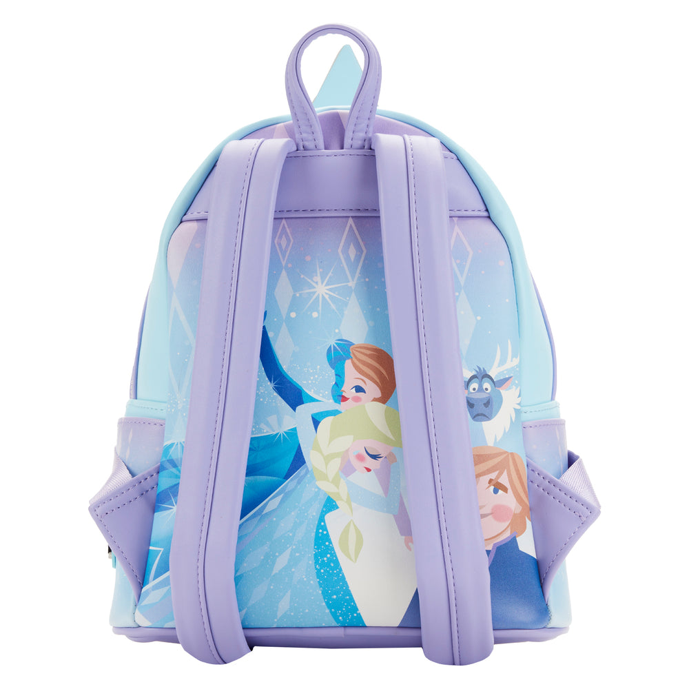 Loungefly Disney Frozen Queen Elsa Castle Mini Backpack