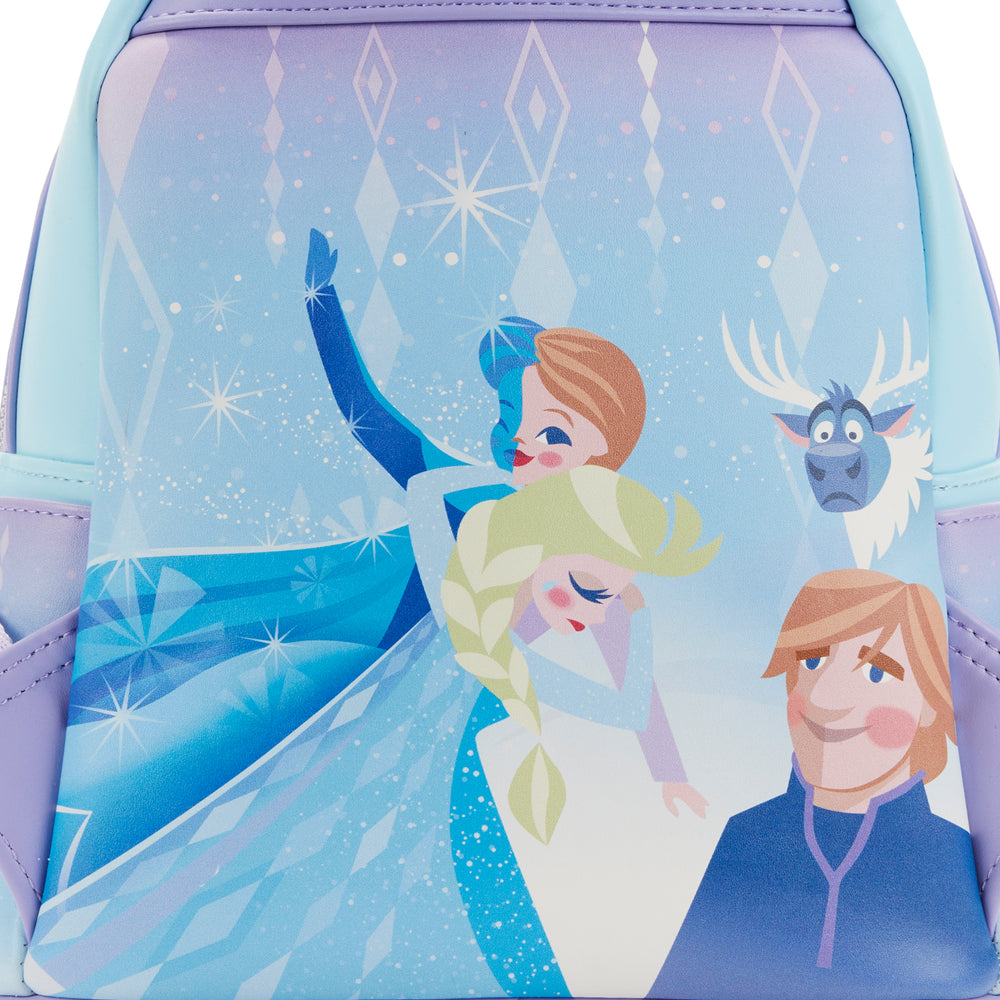 Loungefly Disney Frozen Queen Elsa Castle Mini Backpack