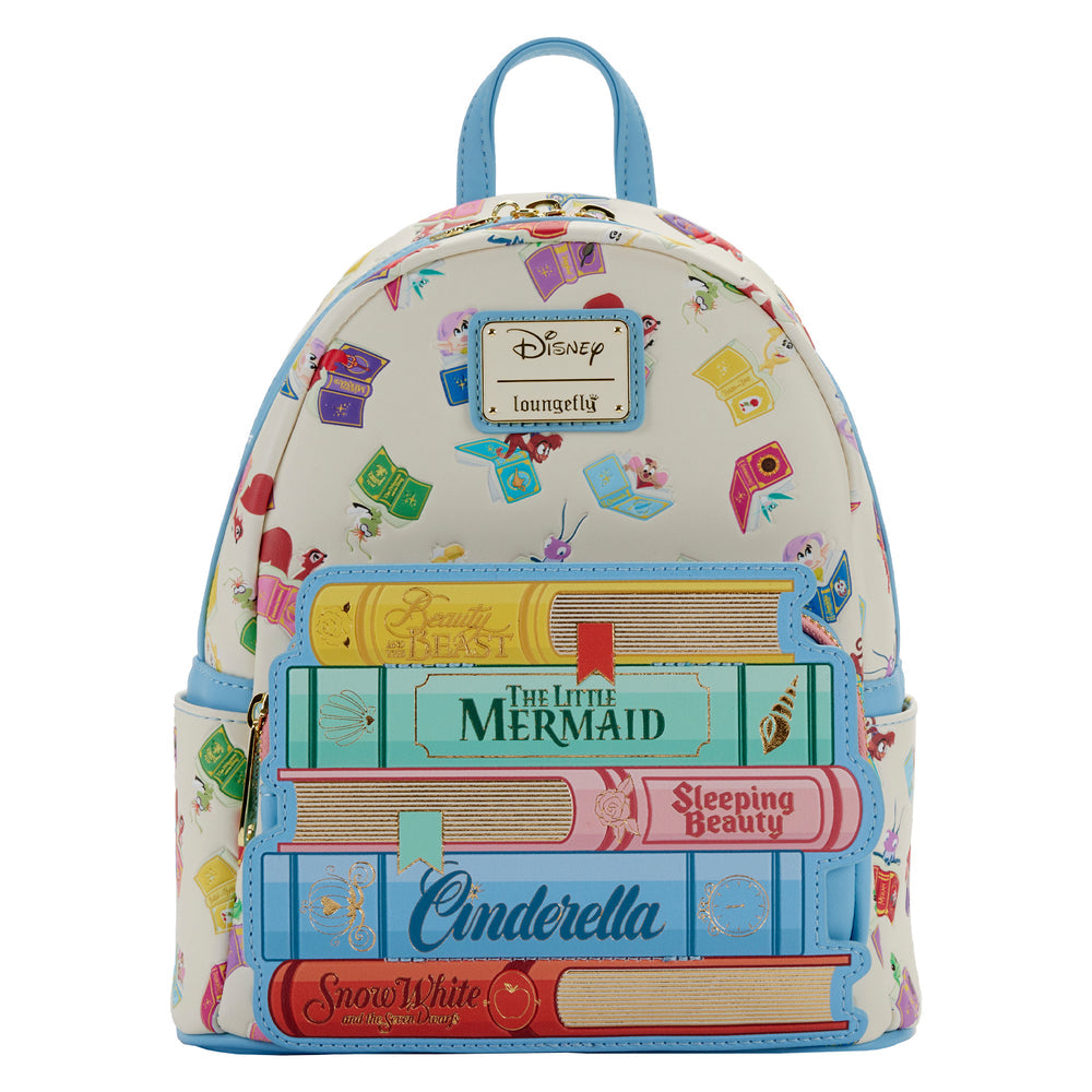 Loungefly Disney Princess Books Classics Backpack Womens Shoulder Bag Purse