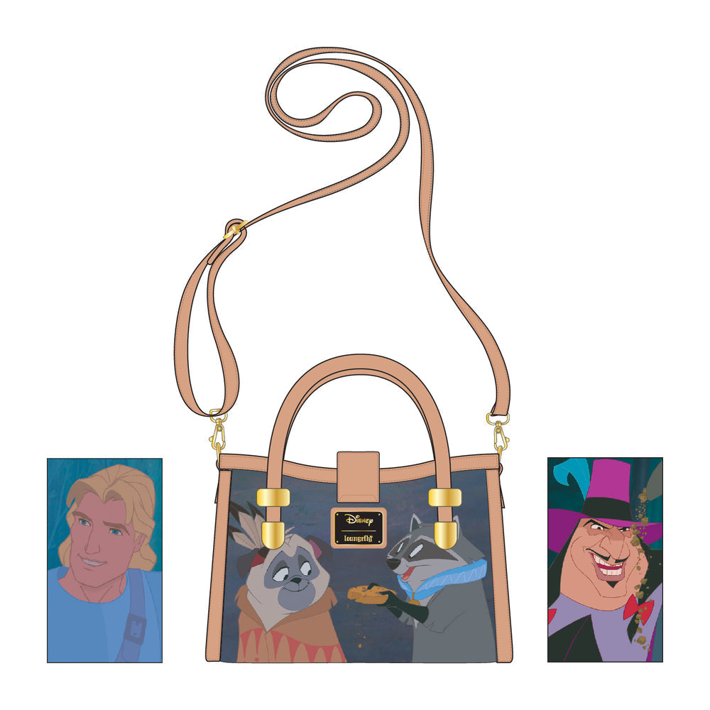 Loungefly Disney Pocahontas Princess Scene Crossbody Bag Purse