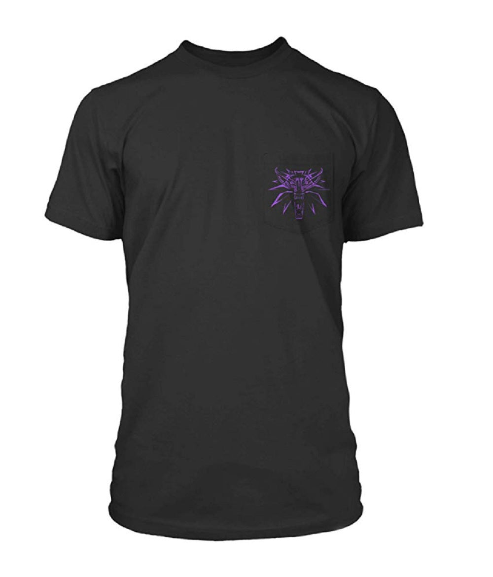 The Witcher 3 Butcher of Blaviken Adult Pocket T Shirt