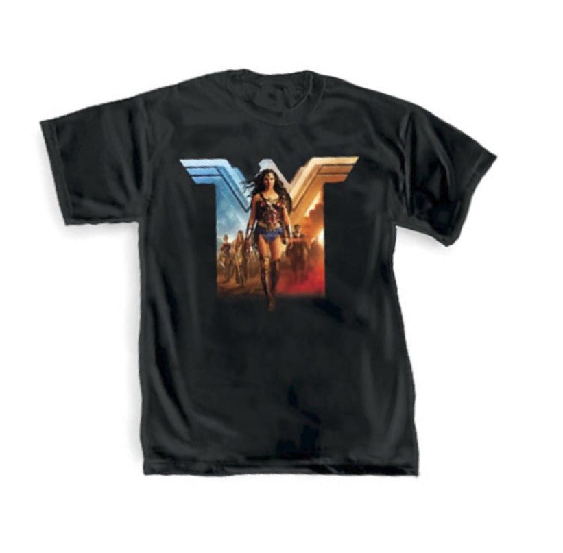 Wonder Woman Movie Red And Blue DC Comics Premium Adult T-Shirt - Fundom