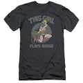 Wonder Woman This Girl Plays Rough DC Comics Adult T-Shirt - Fundom