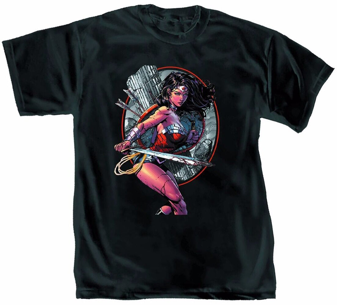 Wonder Woman Warrior DC Comics Premium Adult T-Shirt - Fundom