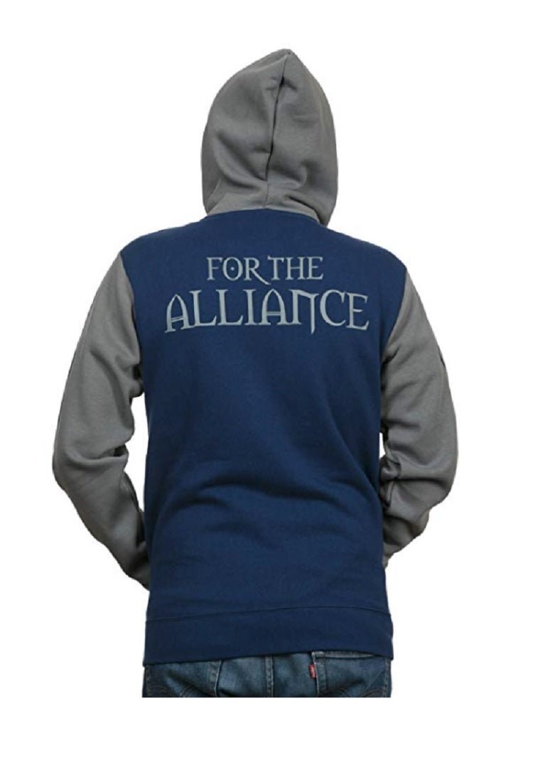 World of Warcraft Alliance Pride Adult Zip Up Hoodie - Fundom