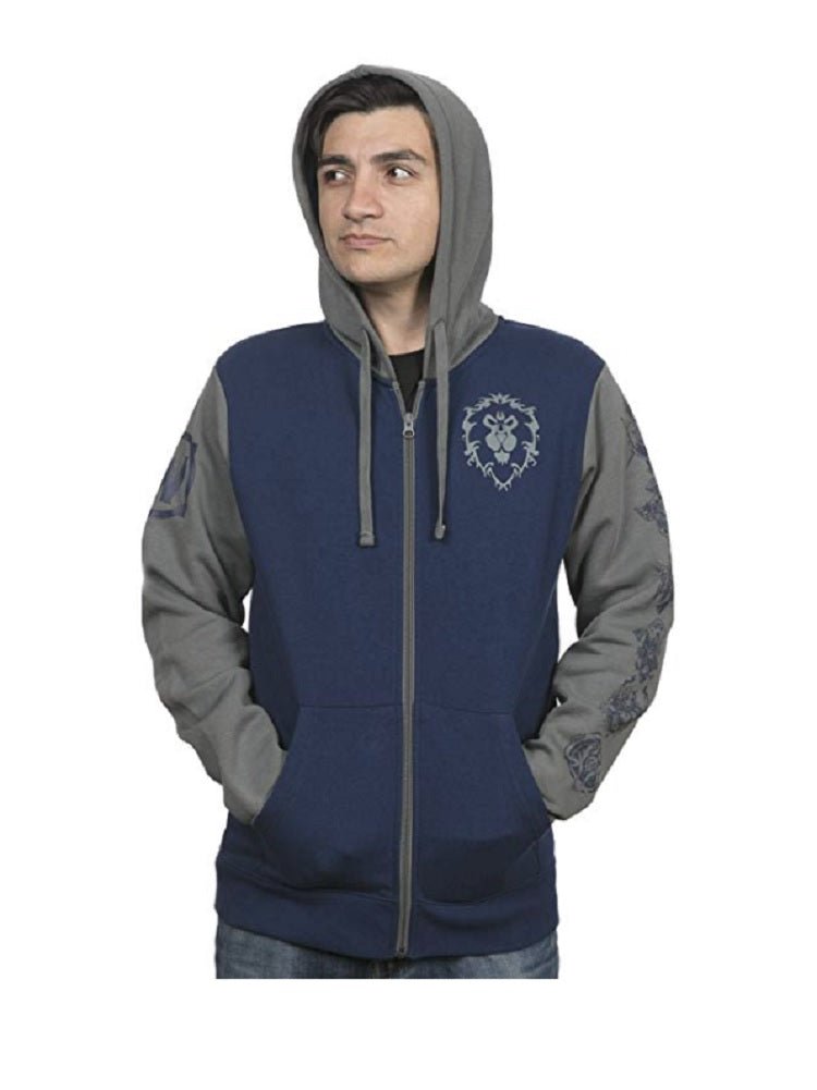 World of Warcraft Alliance Pride Adult Zip Up Hoodie - Fundom