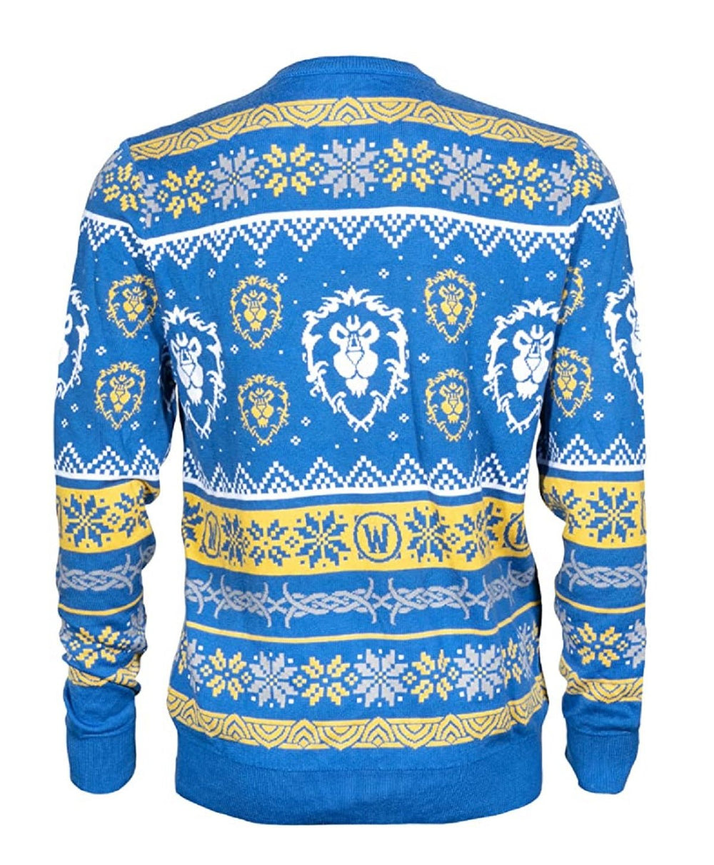 World of Warcraft Alliance Ugly Christmas Holiday Sweater - Fundom