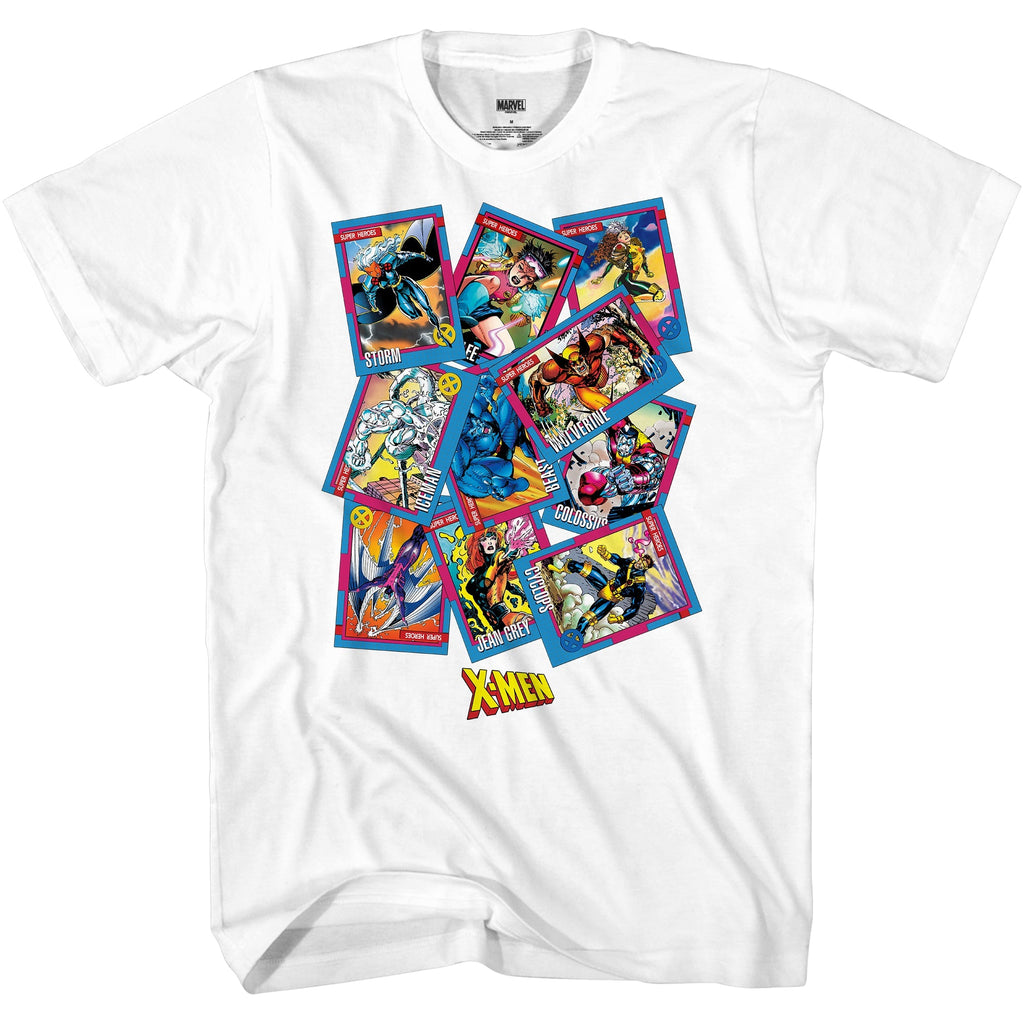 X-Men 90's Trading Cards by Jim Lee Marvel T-Shirt – Fundom