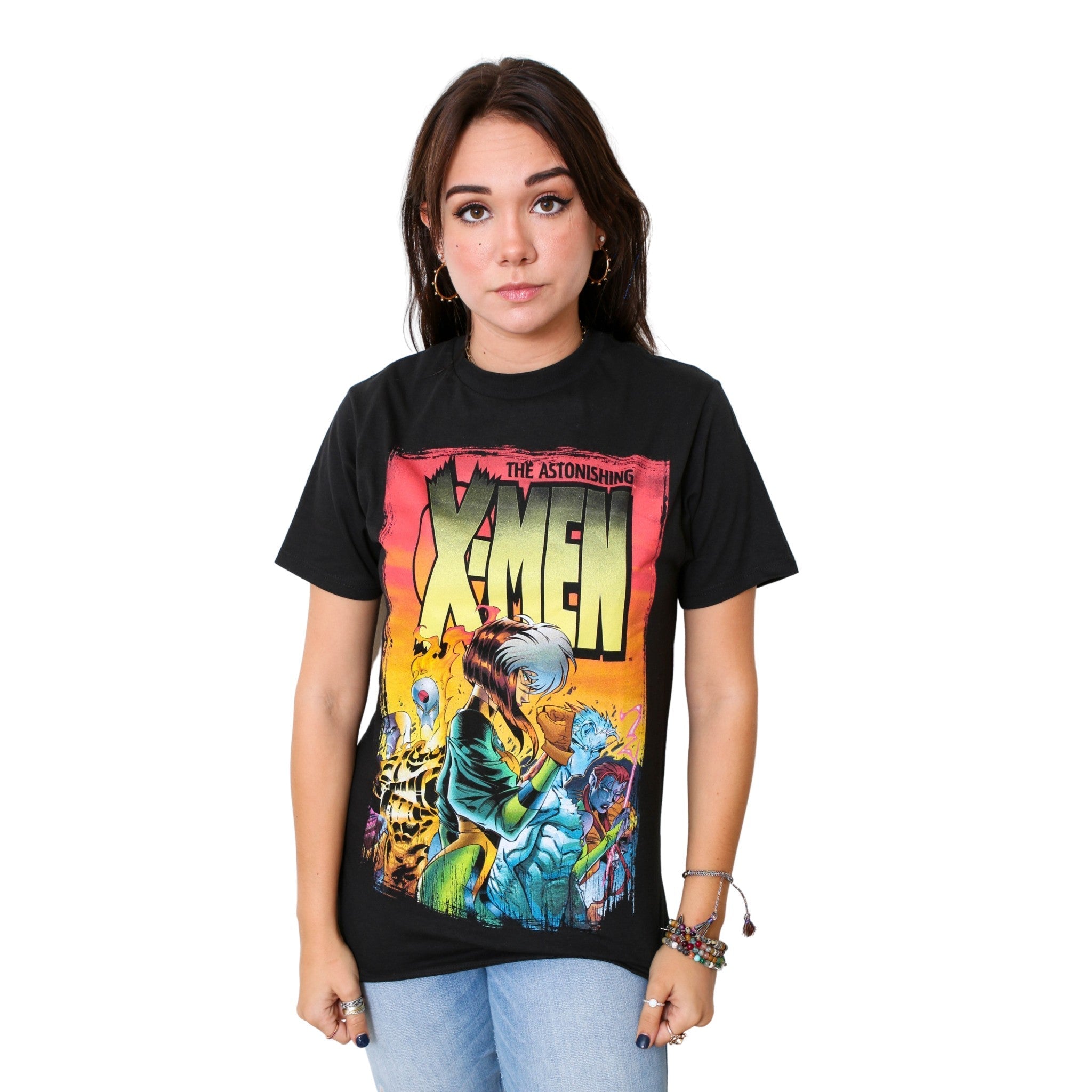 X - Men Age of Apocalypse Rogue And Crew Marvel Comics Adult T Shirt - Fundom