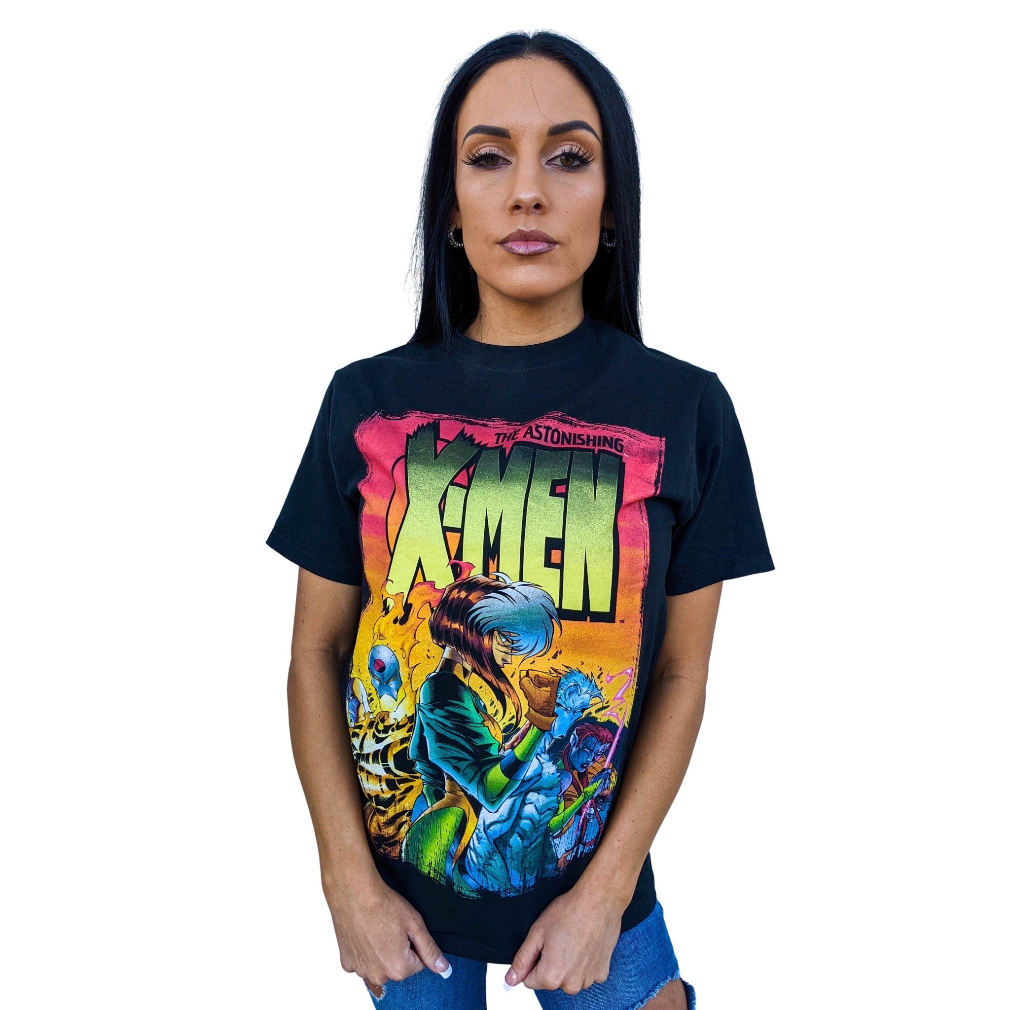 X - Men Age of Apocalypse Rogue And Crew Marvel Comics Adult T Shirt - Fundom