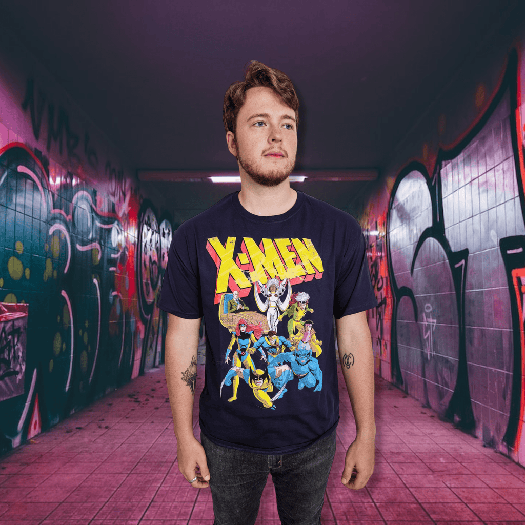 X - Men Animated Series 90's Team Marvel Comics Officially Licensed Adult T-Shirt - Fundom