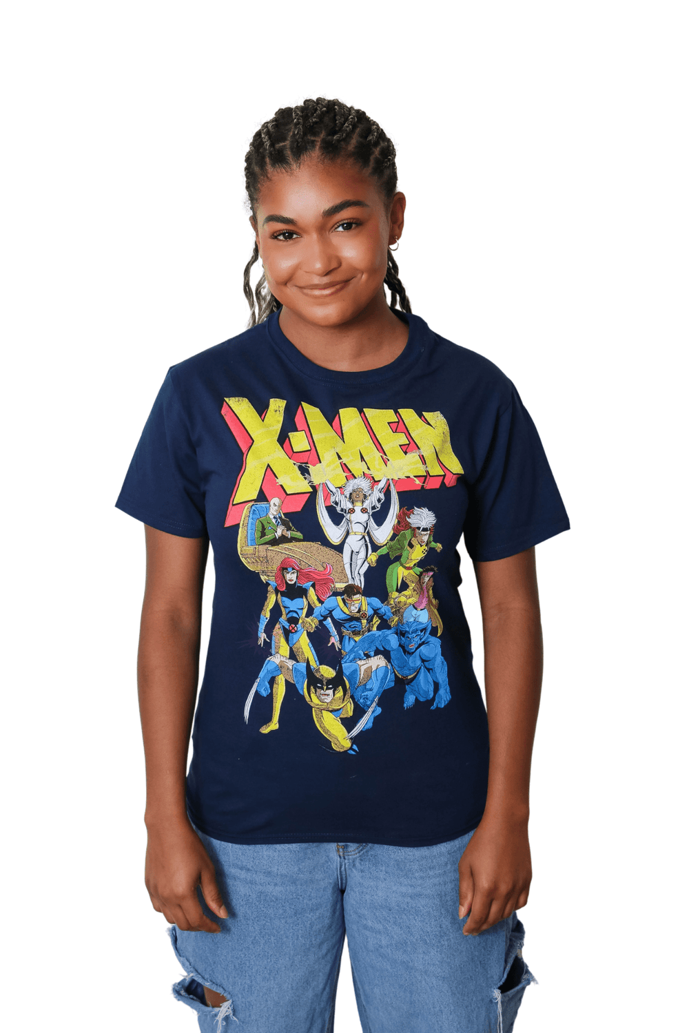 X - Men Animated Series 90's Team Marvel Comics Officially Licensed Adult T-Shirt - Fundom