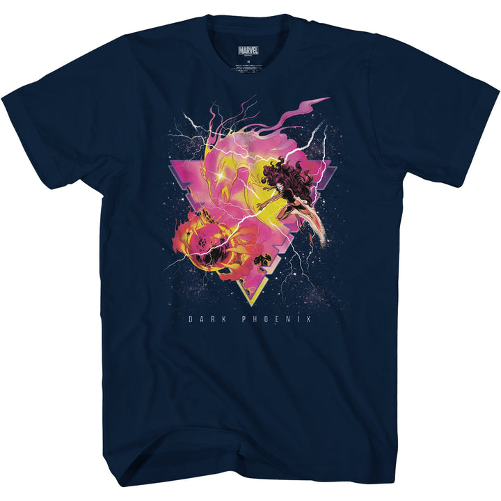 X - Men Burning Phoenix Icon Marvel Comics Adult T-Shirt - Fundom