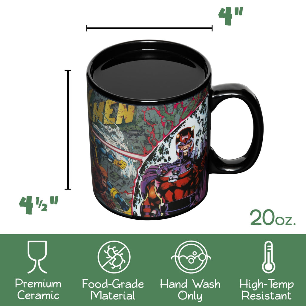 Marvel - X-Men #1 Four Covers by Jim Lee - Heat-Reactive Ceramic Mug