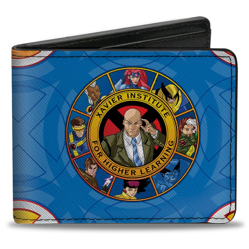 X - Men Professor X And Characters With Logo Marvel Bi - Fold Wallet - Fundom