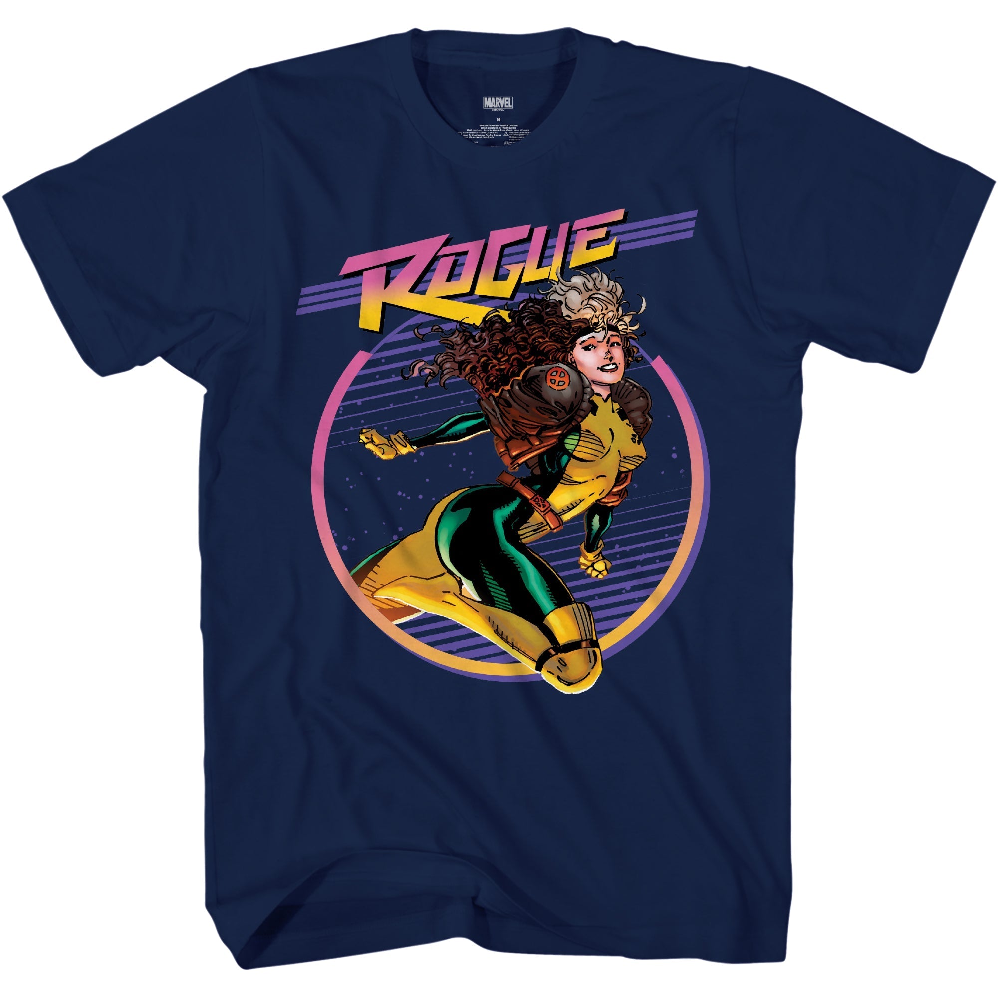 X - Men Rogue 90's Space Marvel Comics Adult T-Shirt - Fundom