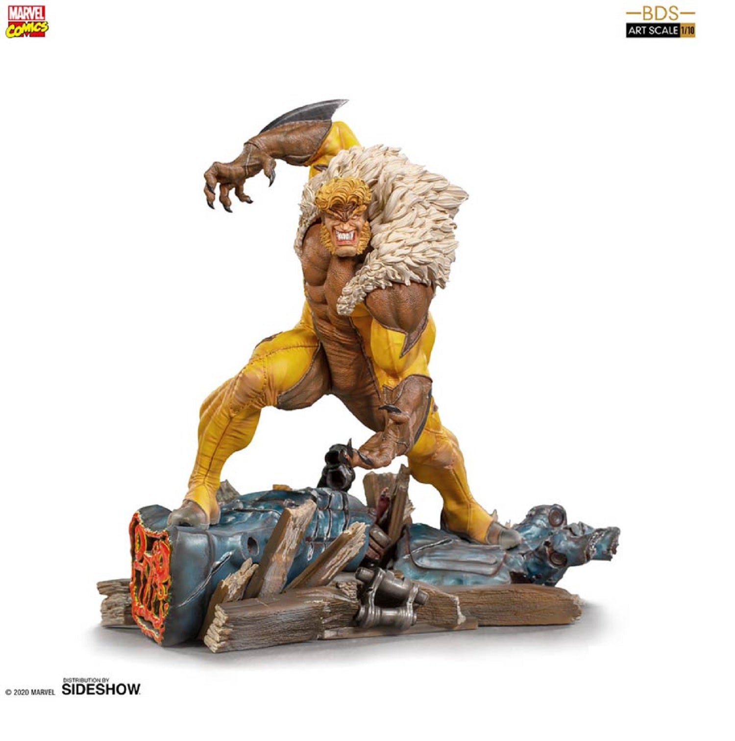 X - Men Sabretooth BDS Art Scale 1/10 - Marvel Comics Statue - Fundom