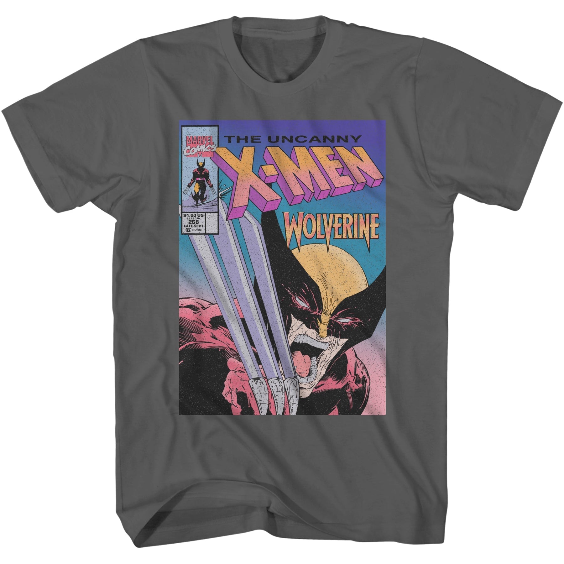 X-Men Wolverine Skull Pile Marvel Comics Adult Unisex T-Shirt