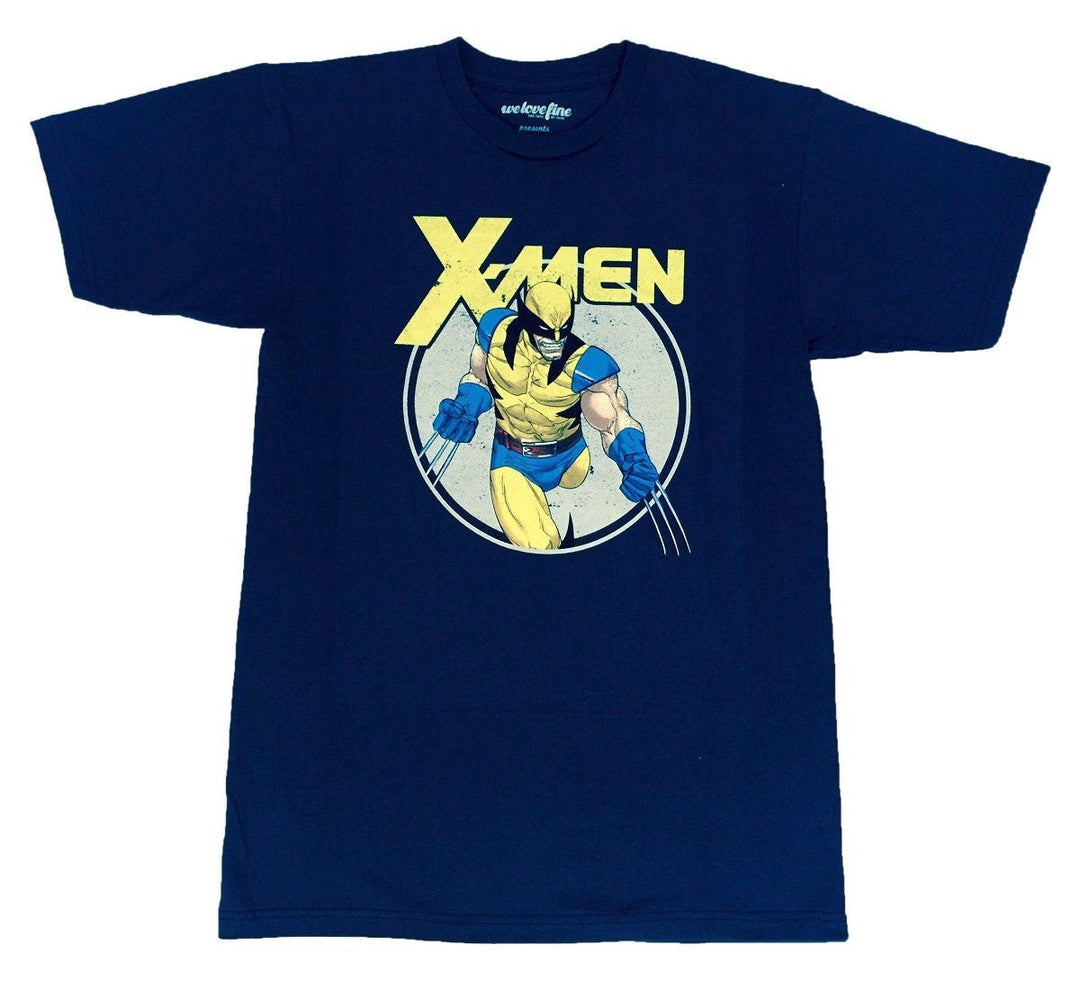 X - Men Wolverine Circle Marvel Comics Adult T-Shirt - Fundom