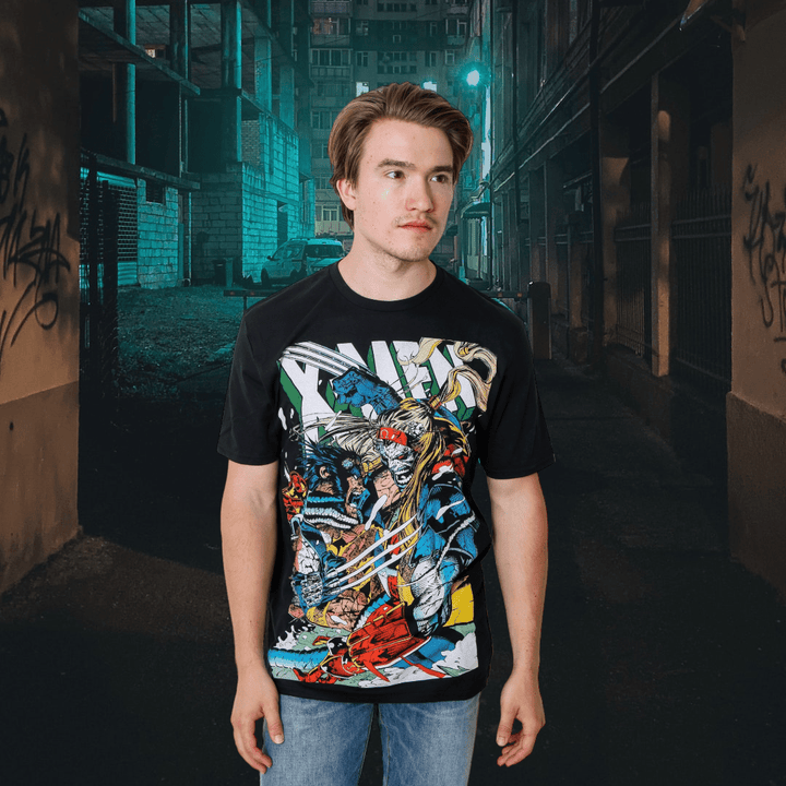 X - Men Wolverine vs Omega Marvel Licensed Adult T-Shirt - Fundom