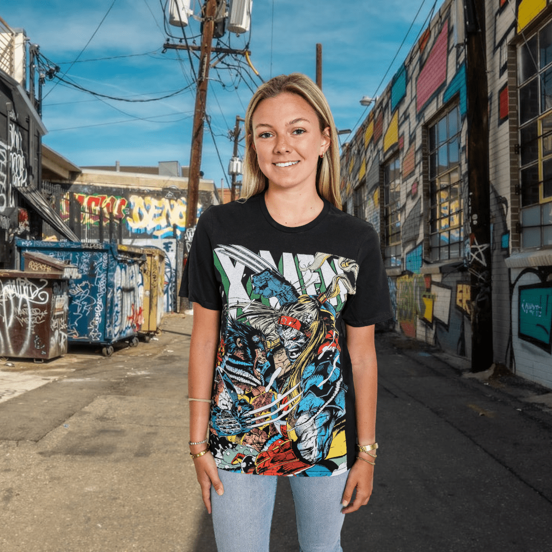 X - Men Wolverine vs Omega Marvel Licensed Adult T-Shirt - Fundom