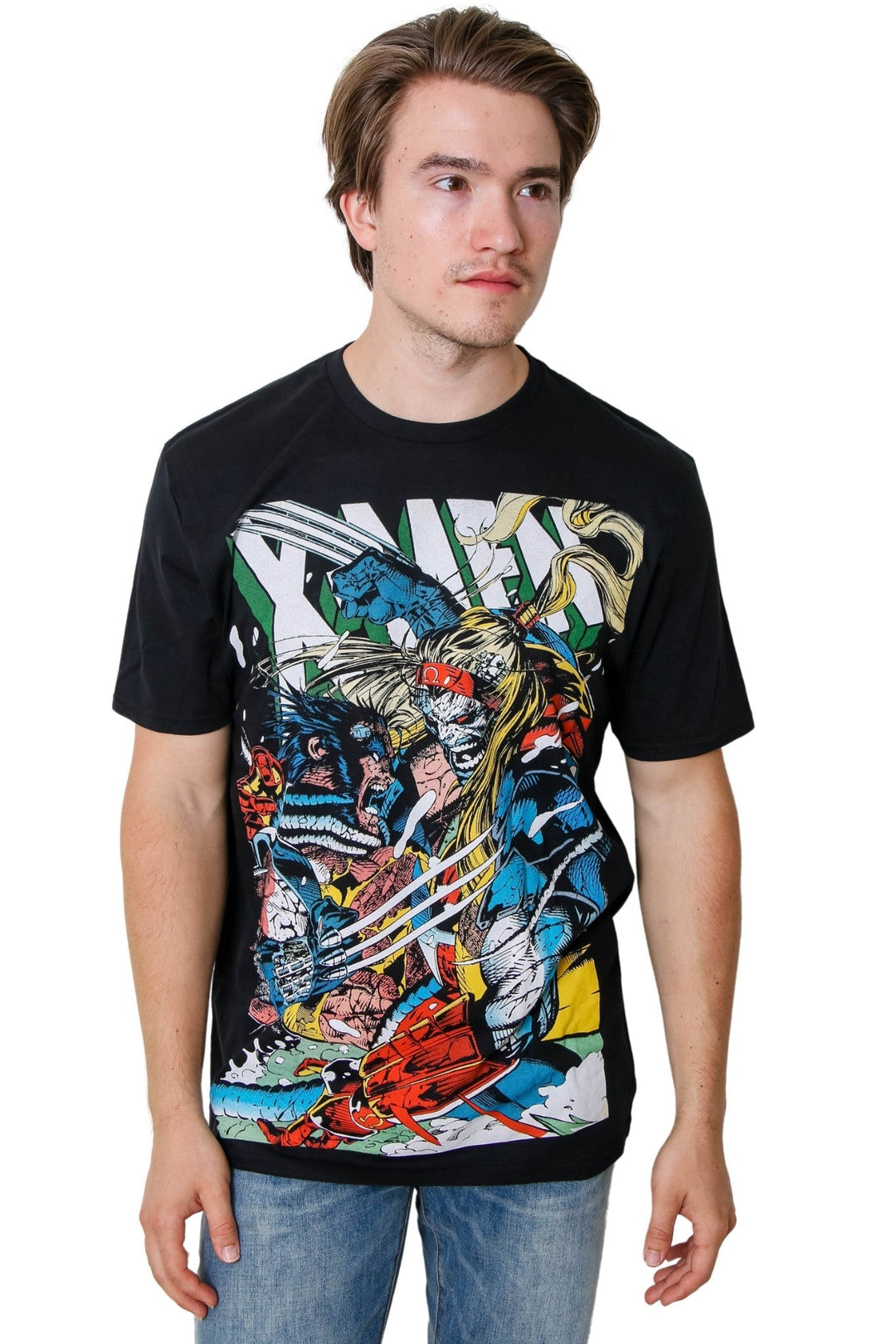 X - Men Wolverine vs Omega Marvel Licensed Adult T-Shirt - Fundom