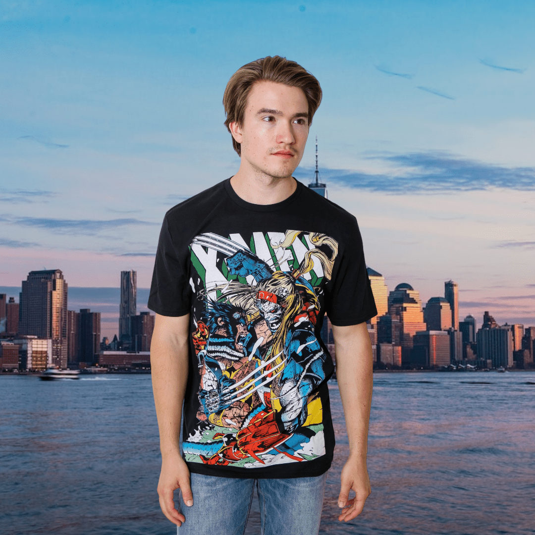 X - Men Wolverine vs Omega Marvel Licensed Adult T-Shirt - Fundom