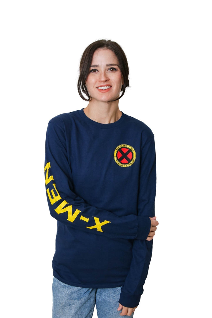 X - Men Xavier Institute Flight School Blackbird Marvel Long Sleeve T Shirt - Fundom