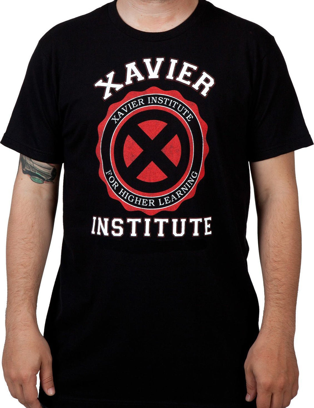 X - Men Xavier Institute Logo Marvel Comics Adult T-Shirt - Fundom