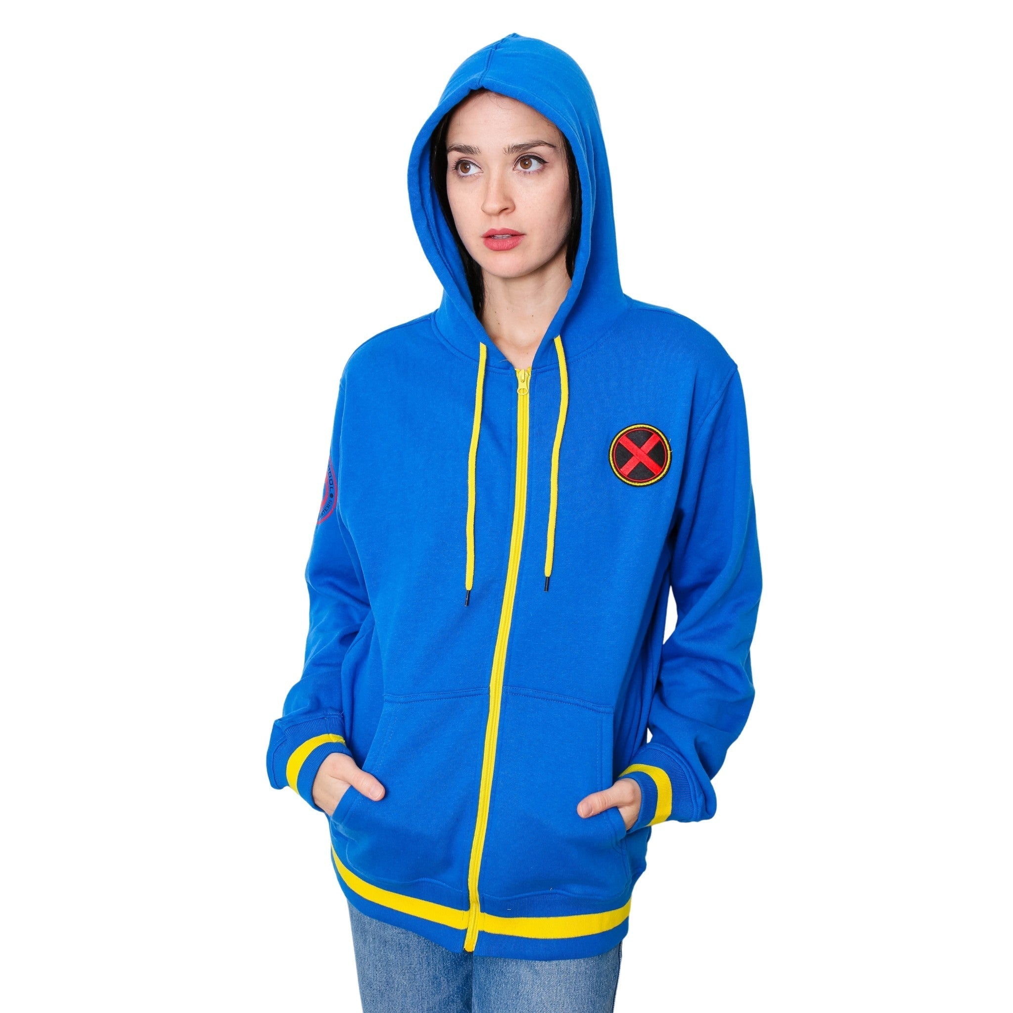 X - Men Xavier Institute Marvel Adult Zip Up Hoodie - Fundom