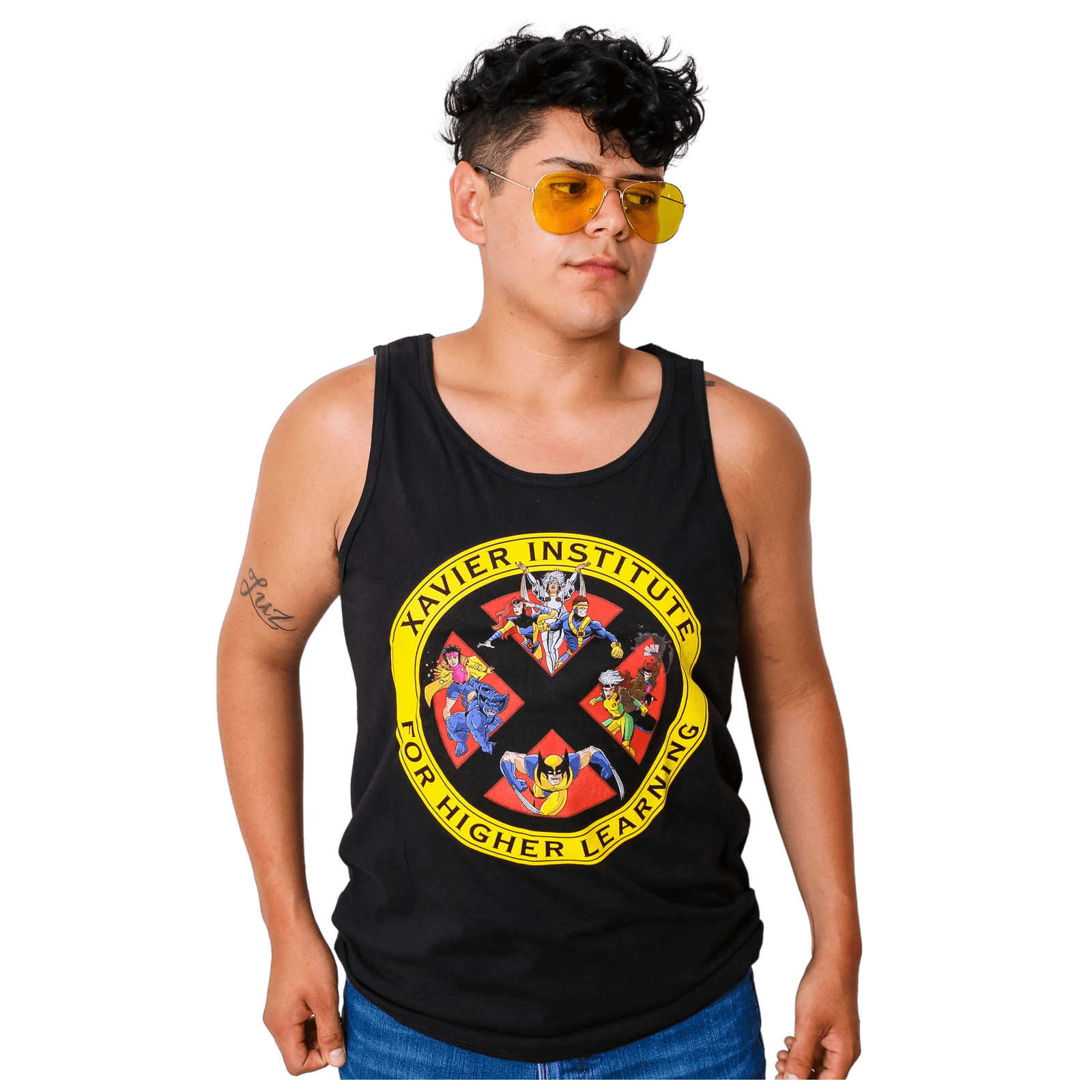 X - Men Xavier School For Higher Learning Marvel Comics Adult Tank Top - Fundom