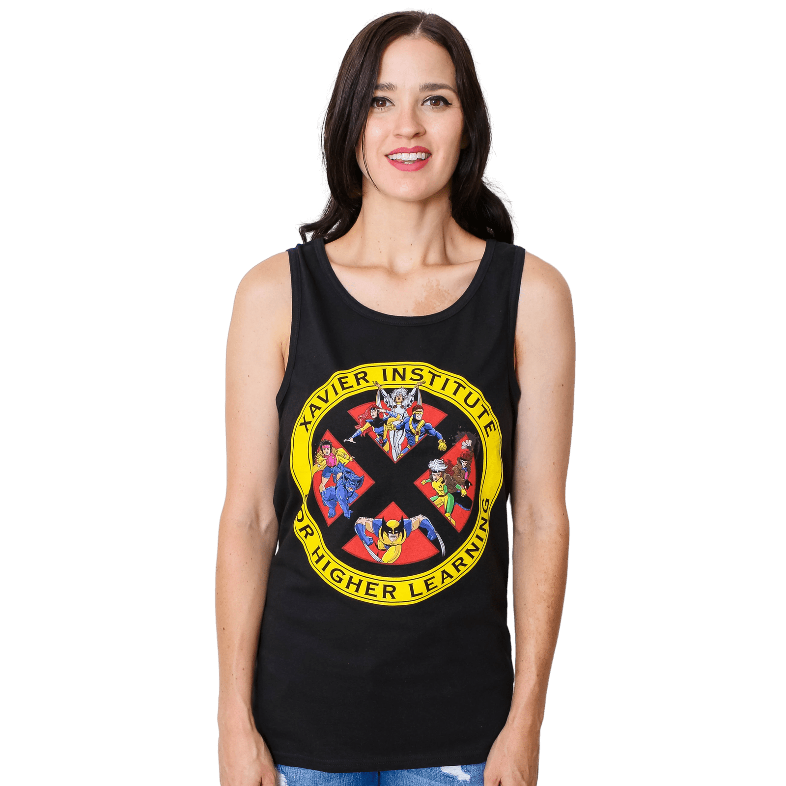X - Men Xavier School For Higher Learning Marvel Comics Adult Tank Top - Fundom