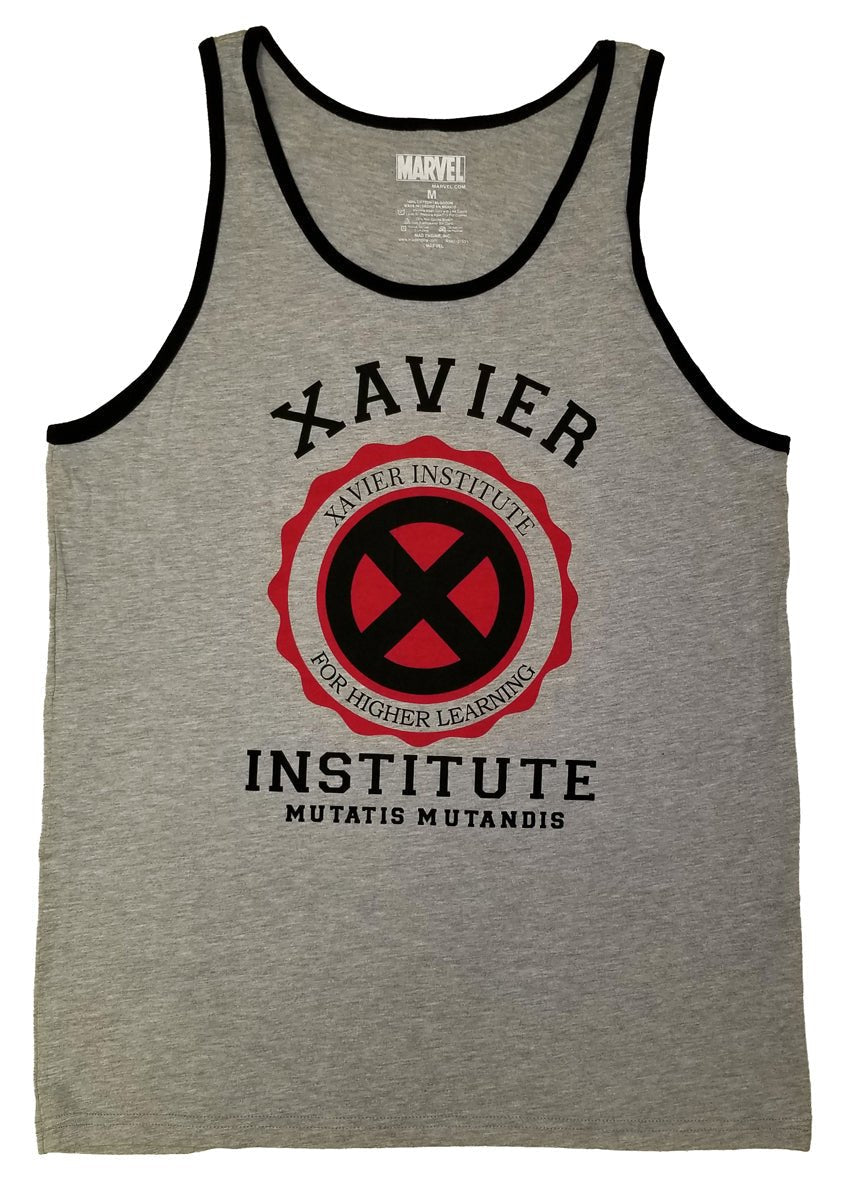 X - Men Xavier School Marvel Comics Adult Tank Top - Fundom