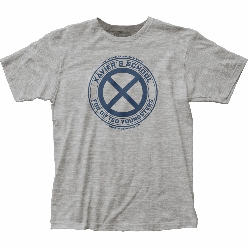 X - Men Xavier's School Marvel Comics Adult T-Shirt - Fundom