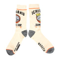 Naruto Shippuden Hidden Leaf Ramen 3 Pack Crew Socks