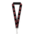 Deadpool Head Marvel Comics Lanyard Neck Strap Id Holder