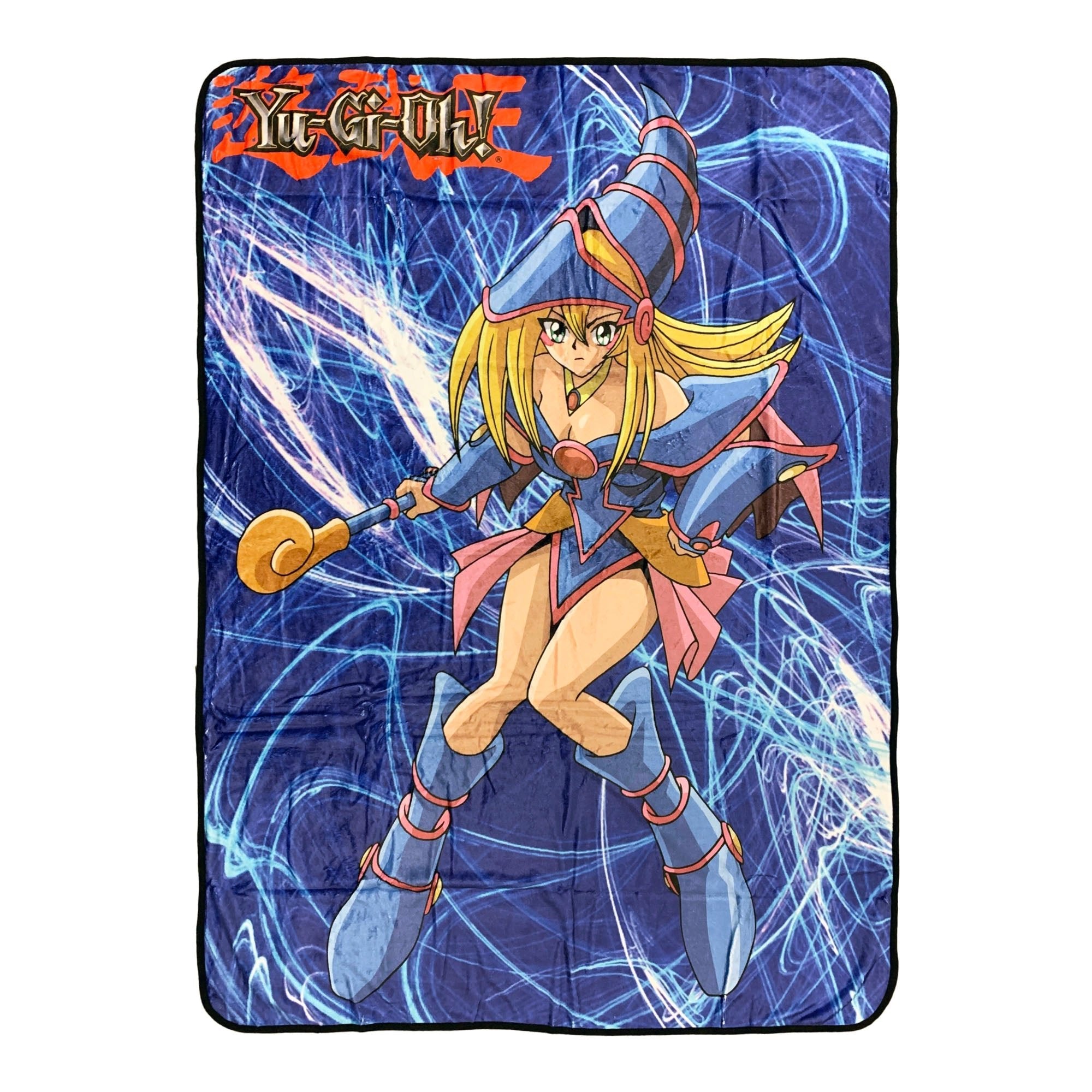 Yu - Gi - Oh! Dark Magician Girl Fleece Throw Blanket 45in. By 60in. - Fundom